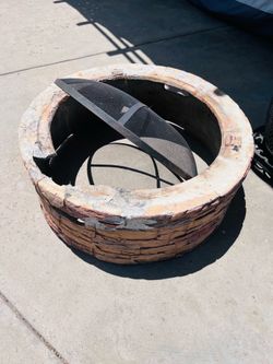 Free Outdoor fireplace
