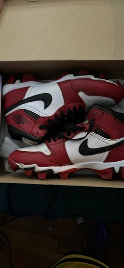 Jordan 1 Football cleats size 6Y