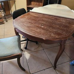 Vintage Antique Table Needs Work 