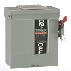 60 Amp 240-Volt Fusible Outdoor General-Duty Safety Switch (TG4322R)
