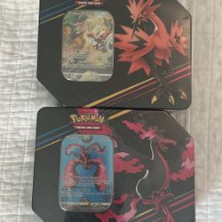 POKEMON CROWN ZENITH TINS & SINGLES