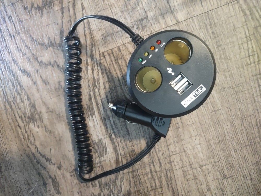 Dual Phone Car Charging Port