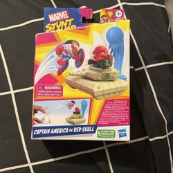 Marvel stunt squad, Captain America versus red skull brand new