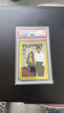 Trump playboy psa card