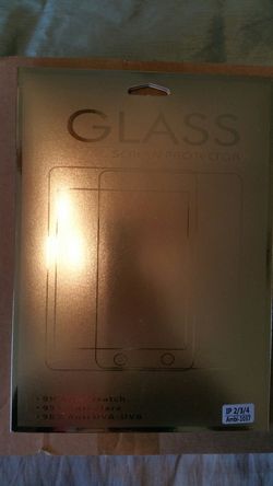Ipad glass screen protector