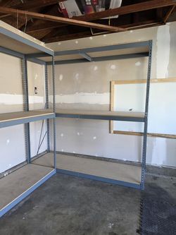 Industrial Racks 84 in W x 24 in D Used Heavy Duty 3 Tier Storage Shelving Stronger Than Homedepot Lowes And Costco Delivery Available