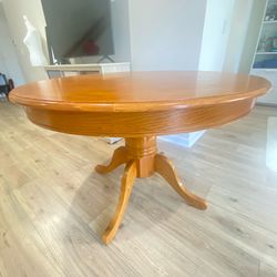 Circle dining table