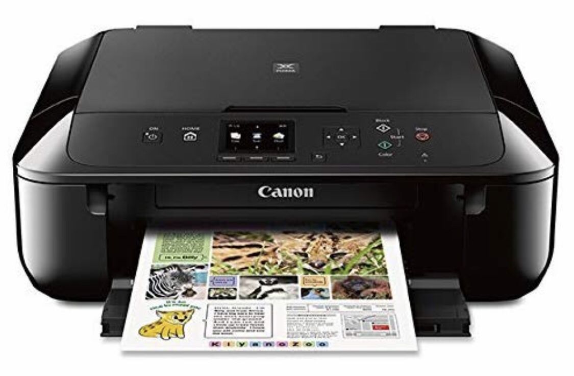 [INK INCL] Canon MG5720 Wireless All-In-One Printer with Scanner & Copier: Mobile & Tablet Printing