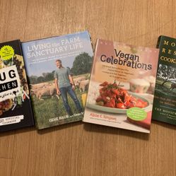Vegan and vegetarian cookbooks