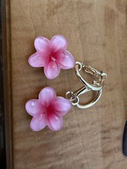 Plumeria Flower Earings