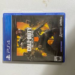 Unopened Call Of Duty Black Ops 4 PS4 