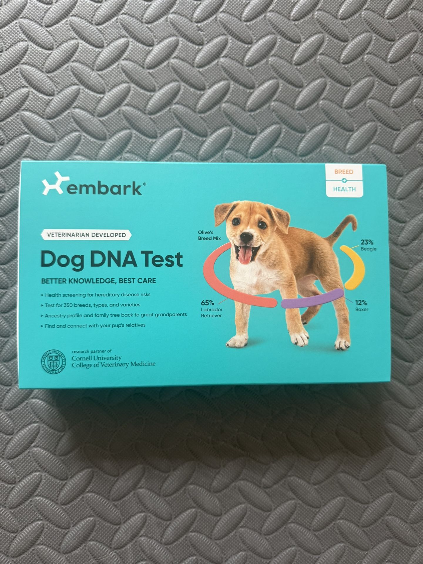 NEW Embark Breed & Health Kit Dog DNA Test Discover Breed, Ancestry