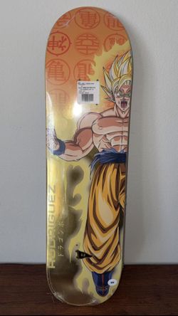 Dragon Ball X Primitive Skate Deck (Goku SS)