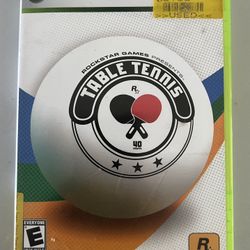 Rockstar Games Presents Table Tennis (Microsoft Xbox 360, 2006) Complete 