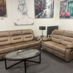 3 Piece Sofa Loveseat And Recliner 