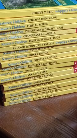 19 nature's children animal learning set