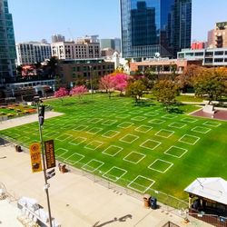 Saturday 4/17 Padres vs Dodgers 4 Gallagher Square Tickets 