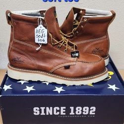 Thorogood Work Boots Sz 11EE Soft Toe 