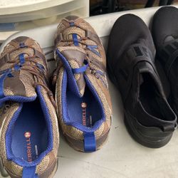 Merrill Size 9 30 Dollars Puma Size5 Half 30 Dollars 