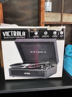 Victrola record player