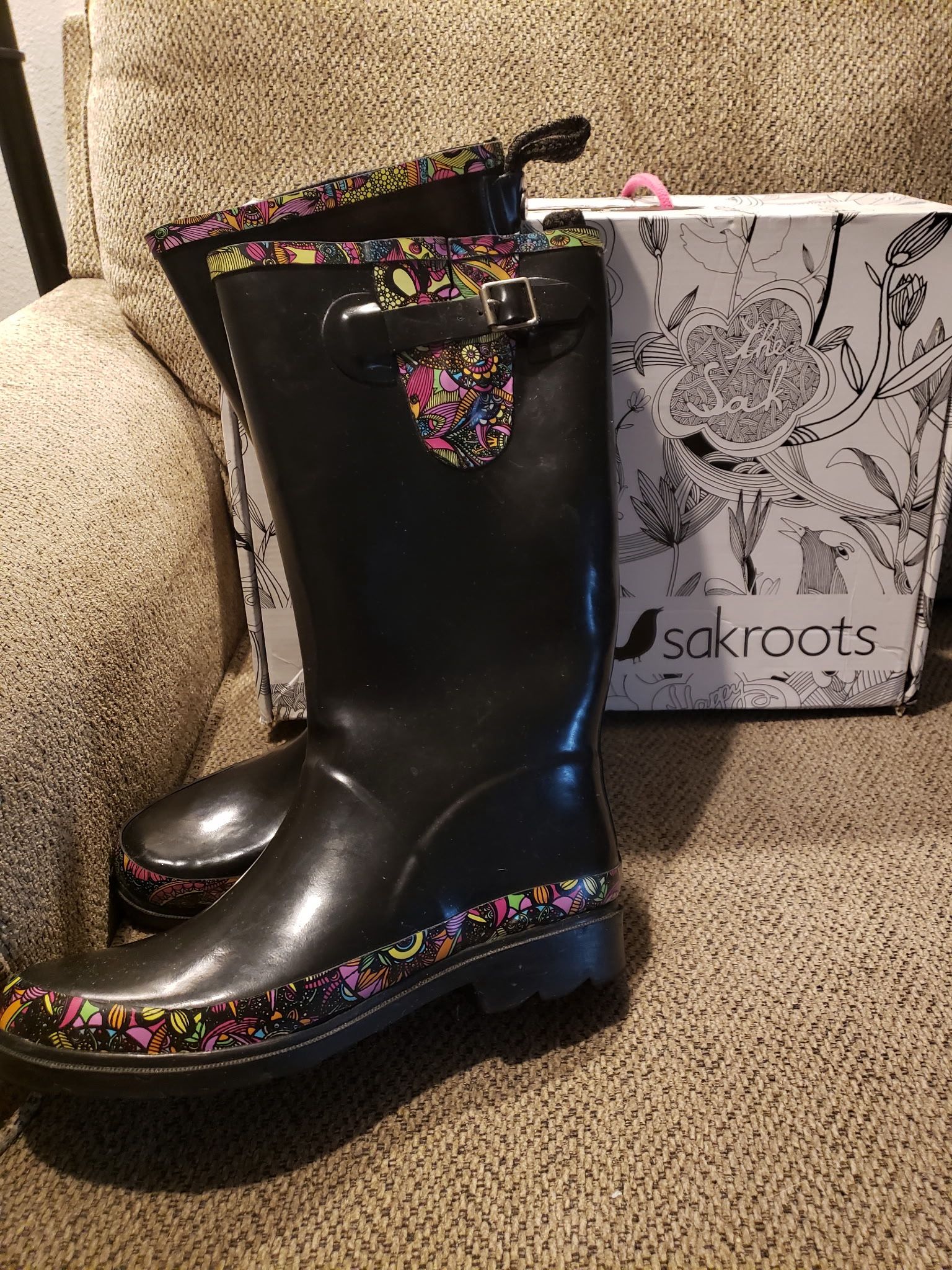 Size 7-7.5 Rain Boots