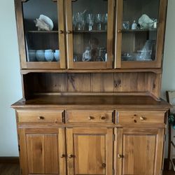 Wood China Cabinet