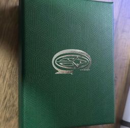 Goyard card holder black and grey