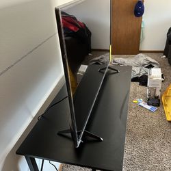45 Inch TV and  Desk 