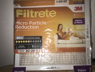 (2 )Filtration House Filters 20inch x 20inch