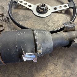 70-74 Plymouth barracuda used steering column  flow shifter