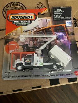 Matchbox Tree Trimming bucket truck