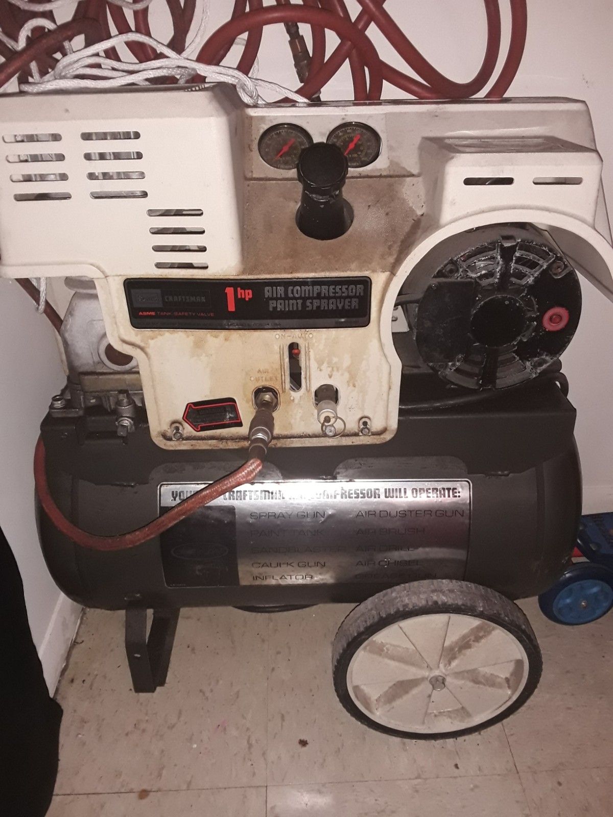 Craftsman Air Compressor/Paint Sprayer