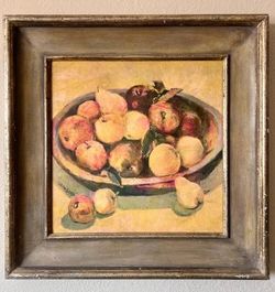 Large painting of fruit