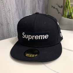 Supreme Yankees All Over New Era Box Logo Fitted Hat