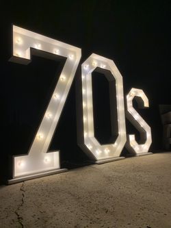 Light Up Marquees