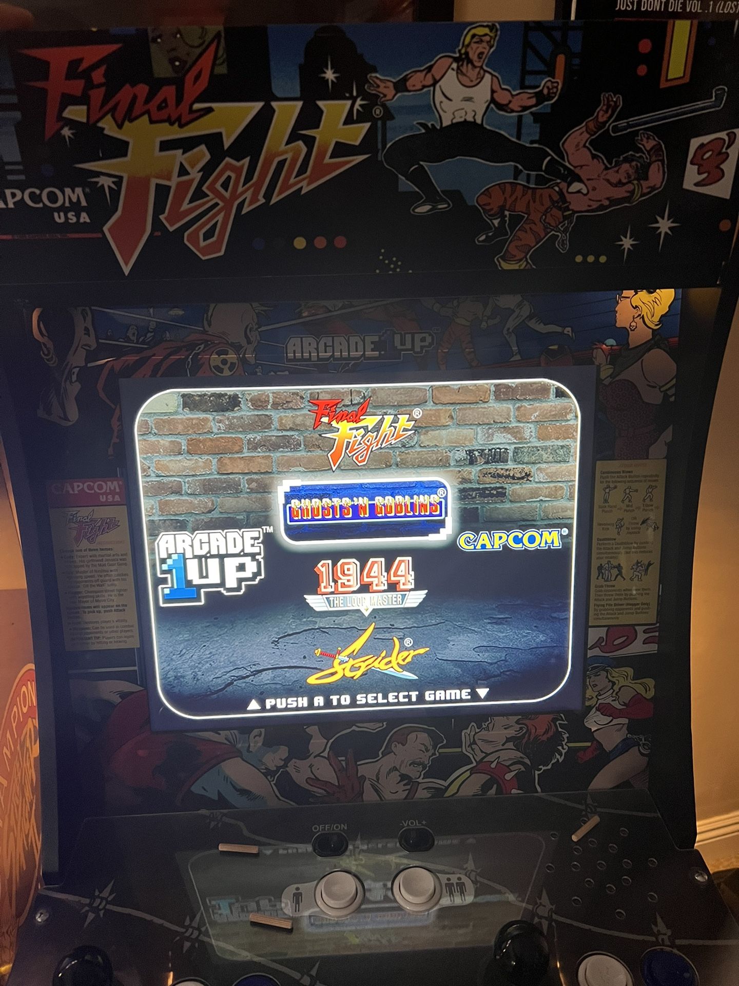 Arcade1up final Fight