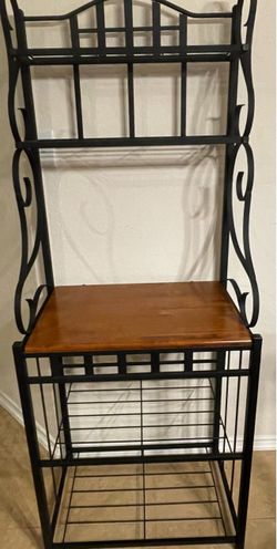 Wrought Iron Bakers Rack