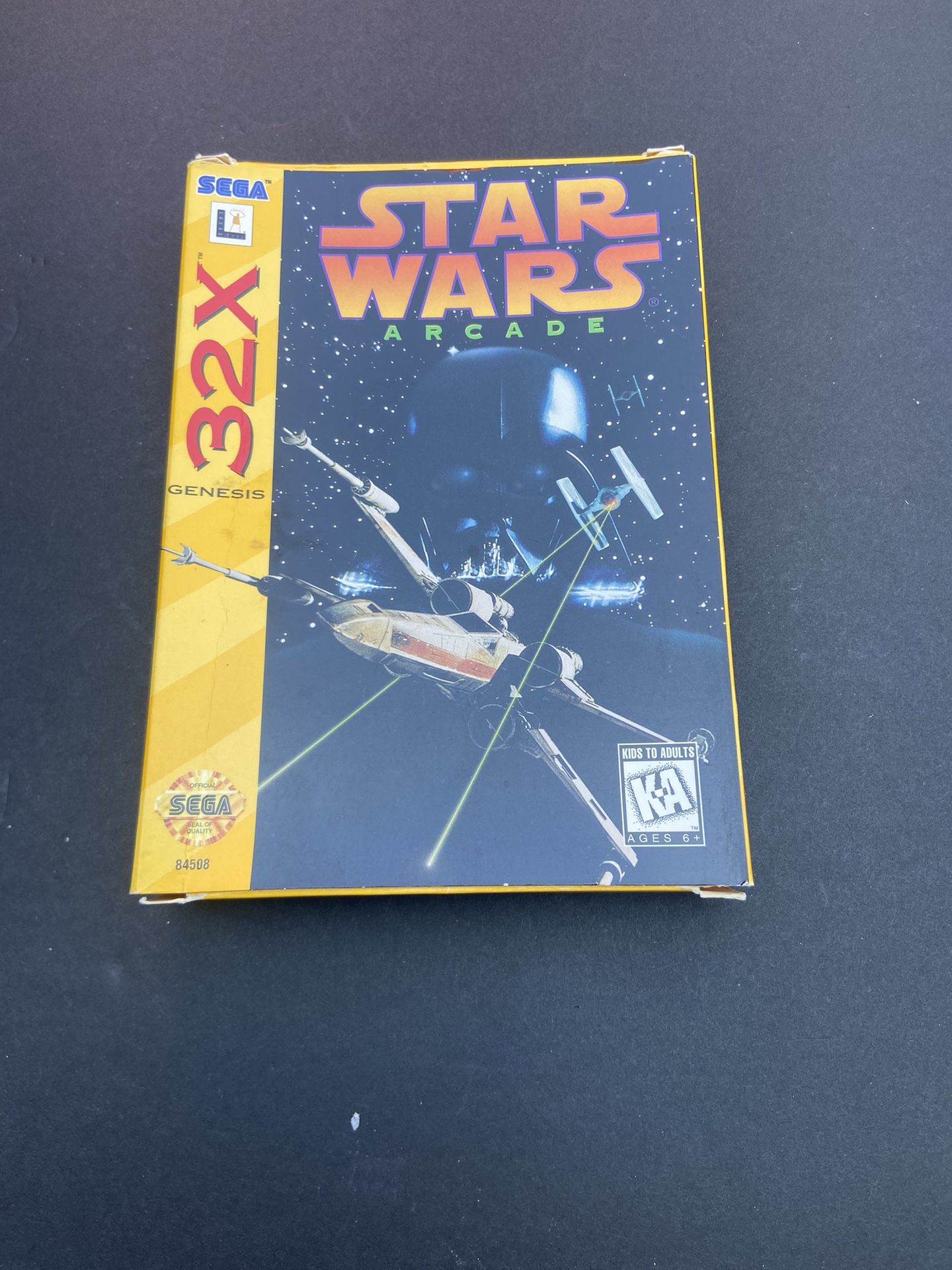 Star Wars Arcade (Sega Genesis 32X, 1994) CIB Complete