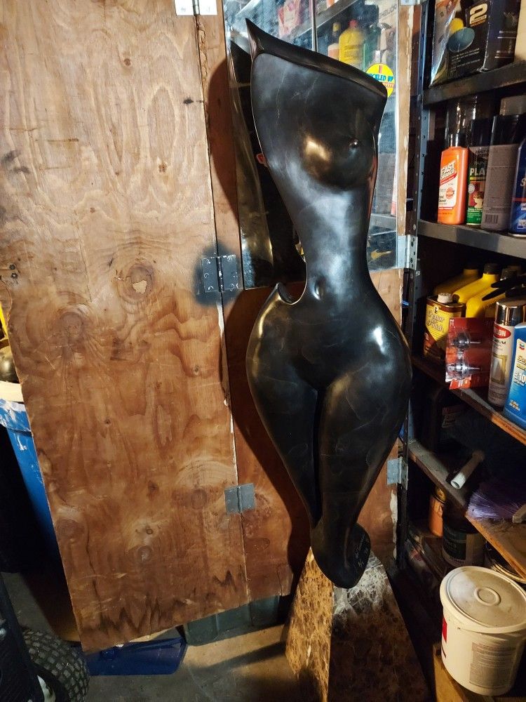 Abstract Bronze Statue