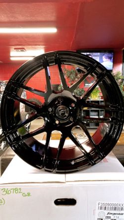Forgestar 19" staggered wheels