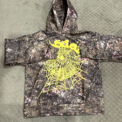 sp5der hoodie real tree 
