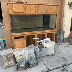 125 Gallon Fish Tank With Stand And Pump