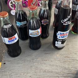 Super Bowl Coca Cola Bottles