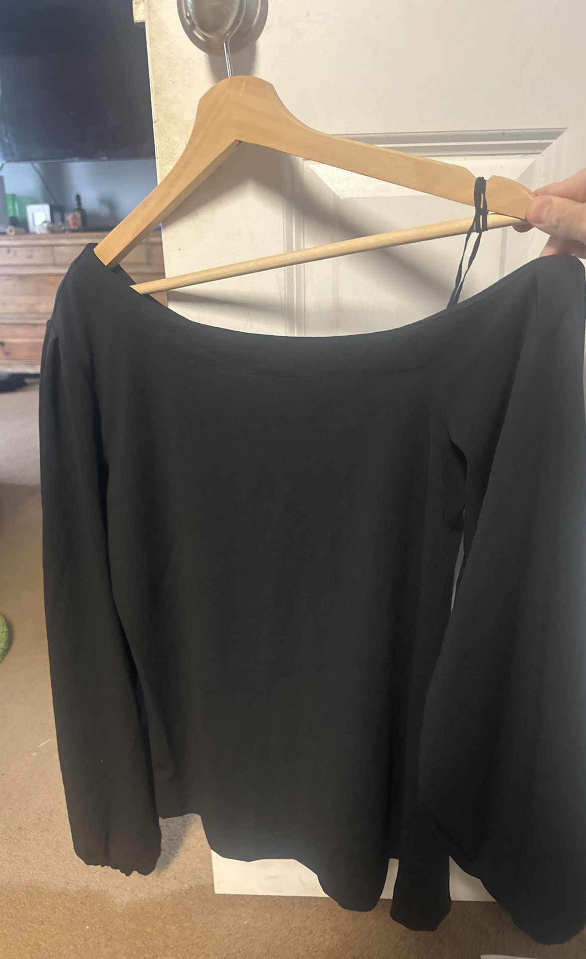 Womens Off Shoulder Blouse Banana Republic NWT Medium