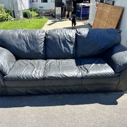 Leather Sealy Couch
