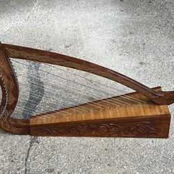 22 String Rosewood Harp
