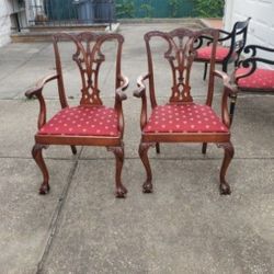 2 Maitland Smith Antique Style Chairs