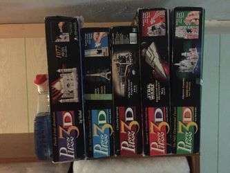 3D puzzle Lot Star Wars various