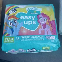 Pampers Easy Up Diapers Size 2t/3t