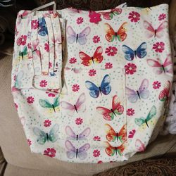 Handmade Tote Bag With Mask And Phone Holder 